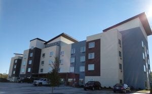 Towneplace Suites La Place designed Mountain Edge Ski Resort by MWT Hotel & Resort Architect - Louisiana