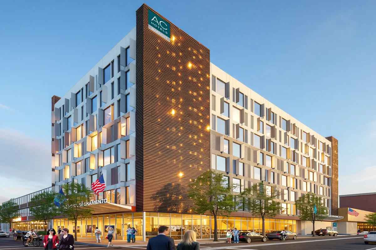AC Marriott Sacramento California 2 - MWT Hotel Resort Architect - Hotelplans