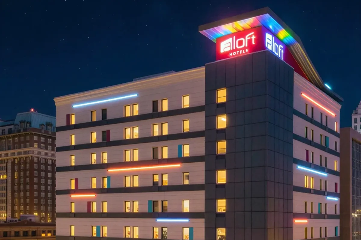 Aloft Hotels Downtown Memphis Tennessee - MWT Hotel Resort Architect - Hotelplans2