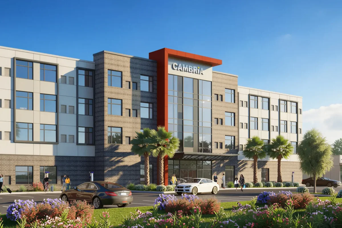 Cambria by Choice Hotels - Palmdale, CA - MWT Hotel Resort Architect - Hotelplans